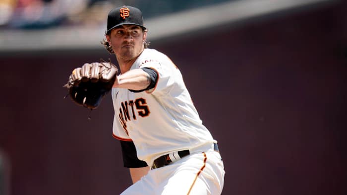 Kevin Gausman with the San Francisco Giants